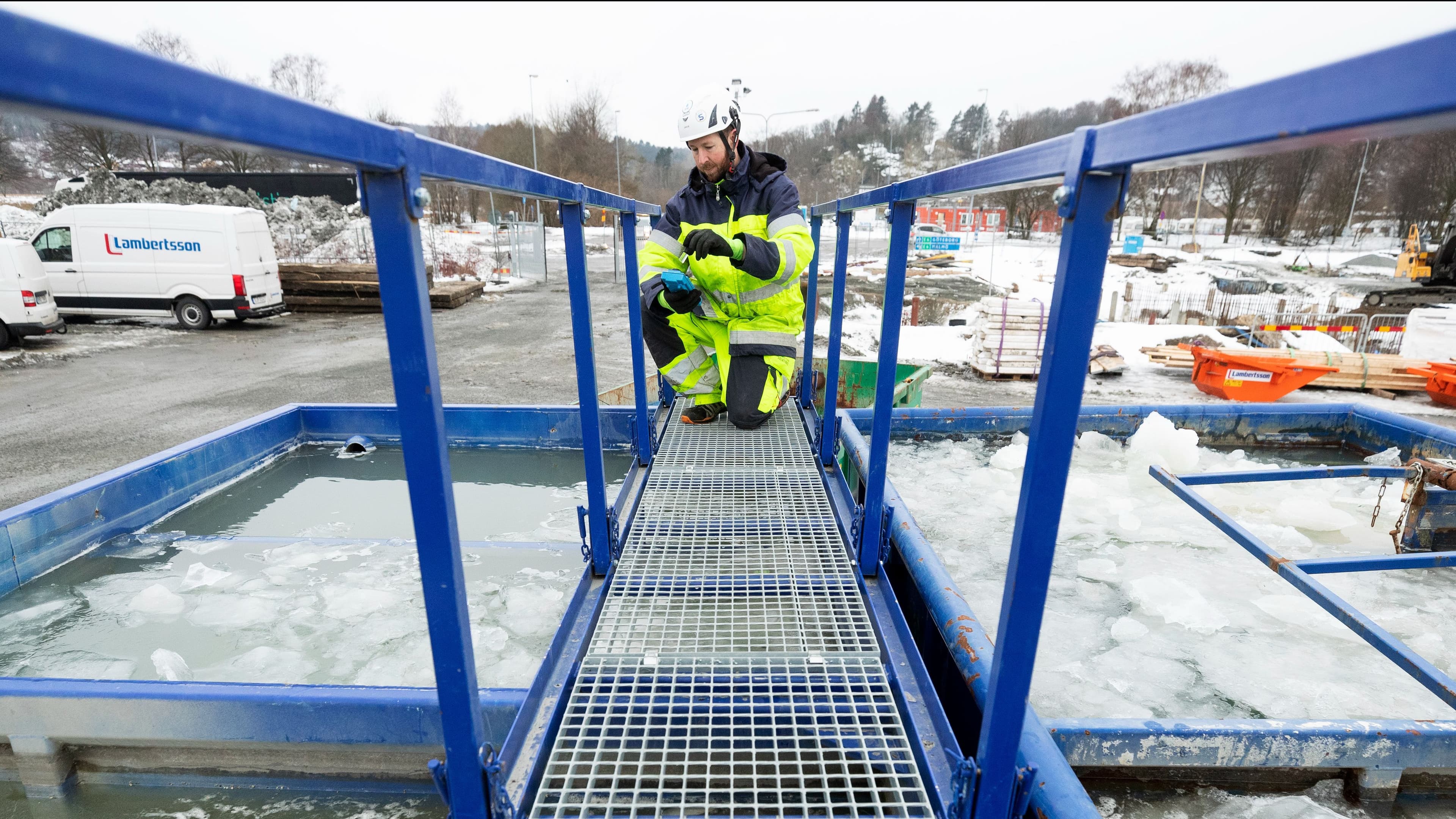 Sedimenteringscontainer