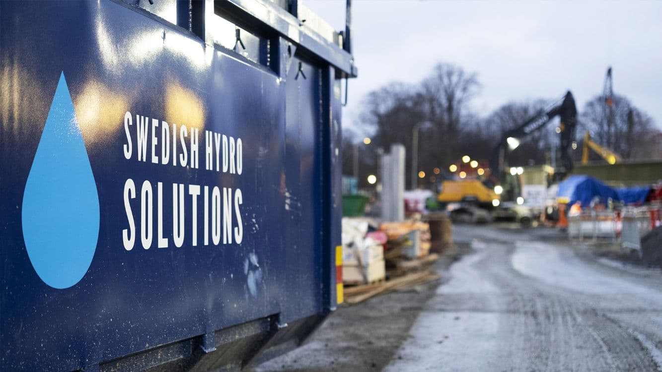 Sedimenteringscontainer